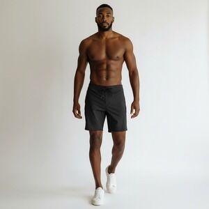 Ten Thousand NWOT The Foundation Short Mens Medium 9" Black Unlined Gym Training